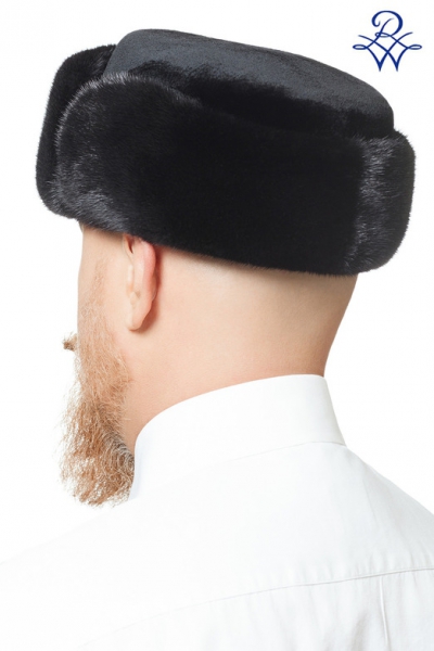 Модная мужская меховая шапка из норки модель Фаворит из норки скандинавской